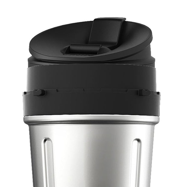 24 Ounce Black Stainless Steel Blender Cup