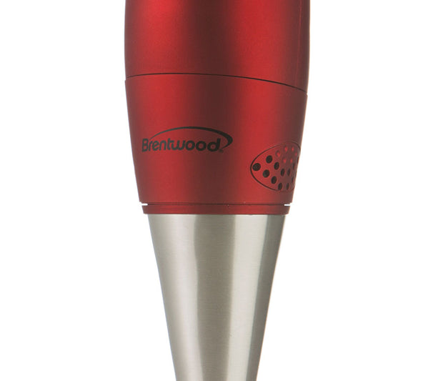 2-Speed Soft-grip Immersion Blender, Red